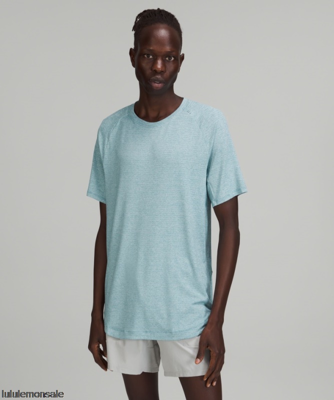 Lululemon Deutschland DELULU808 | Lululemon Deutschland Heathered Crest Drysense Trainings-Kurzarmshirt